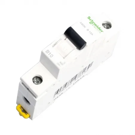 Wylaczniki-nadpradowe-bezpieczniki - wyłącznik nadprądowy a9k01110  1p b 10a schneider 