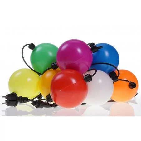 Oswietlenie-choinkowe - pw/0047 kolorowe kule choinkowe lz-led-ld-10 pw/0047 rum-lux 