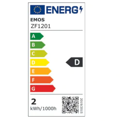 Gwint-trzonek-e14 - led-owa żarówka filament mini globe e14 1,8w (25w) 250lm neutralna biel zf1201 emos 