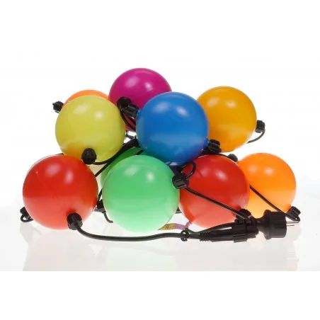 Oswietlenie-choinkowe - pw/0048 lampki choinkowe kolorowe kule lz-led-ld-14 pw/0048 rum-lux 