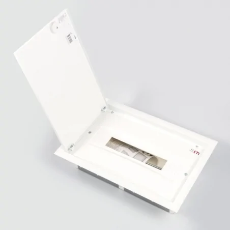 Skrzynki-elektryczne - skrzynka elektryczna podtynkowa z metalowymi drzwiami ip40 erp18-1 eti 