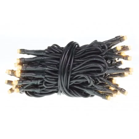 Oswietlenie-choinkowe - ch/0098 lampki choinkowe led z dodatkowym gniazdem lw-led-50g ciepła biała rum-lux 