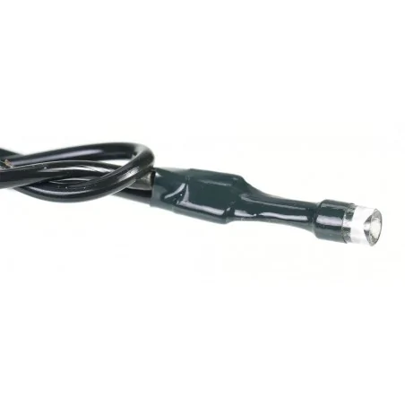 Oswietlenie-choinkowe - ch/0123 lampki choinkowe led z dodatkowym gniazdem lw-eco-led-100g zb zimna biała rum-lux 