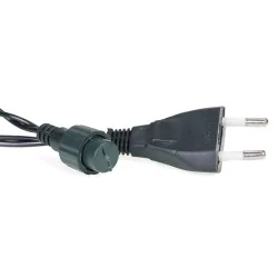 Oswietlenie-choinkowe - ch/0123 lampki choinkowe led z dodatkowym gniazdem lw-eco-led-100g zb zimna biała rum-lux 