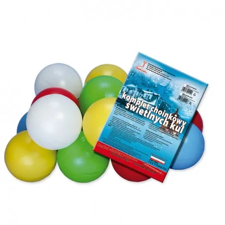 Oswietlenie-choinkowe - pw/0018 lampki choinkowe plastikowe kule kch-3/20 rum-lux 