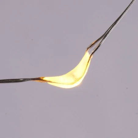 Oswietlenie-choinkowe - ch/0159 lampki zewnętrzne led krople światła lz-led-ks-200 solar ciepła barwa rum-lux 