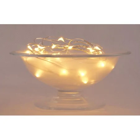 Oswietlenie-choinkowe - ch/0159 lampki zewnętrzne led krople światła lz-led-ks-200 solar ciepła barwa rum-lux 