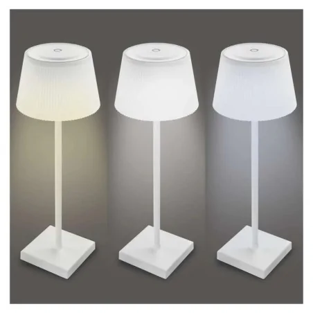 Lampki-biurkowe - z7630w katie lampka biurkowa led ładowalna biała zmienna barwa światła ip44 250lm 4w emos 