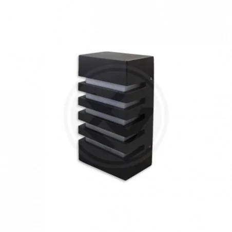 Kinkiety-ogrodowe - czarny kinkiet ogrodowy e27 koga ip54 2286 lvt 