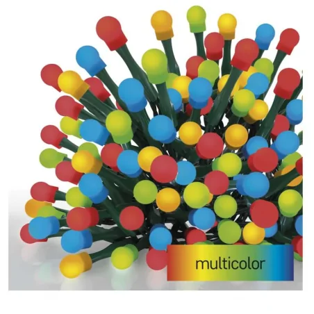 Oswietlenie-choinkowe - dekoracyjne lampki kolorowe kulki led 200 cherry 20m 8 programów ip44 d5am06 emos 