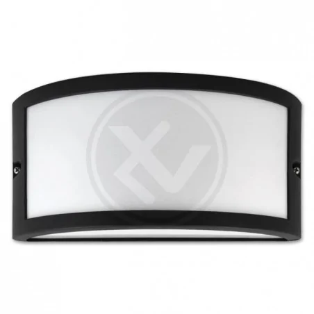 Kinkiety-ogrodowe - czarny kinkiet ogrodowy e27 tola ip44 3535 lvt 