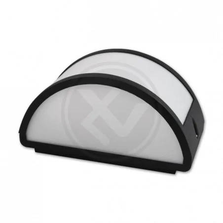 Kinkiety-ogrodowe - czarny kinkiet ogrodowy e27 tola ip44 3535 lvt 