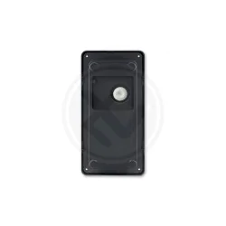 Kinkiety-ogrodowe - czarny kinkiet 2xg9 perso ip65 4270 lvt 