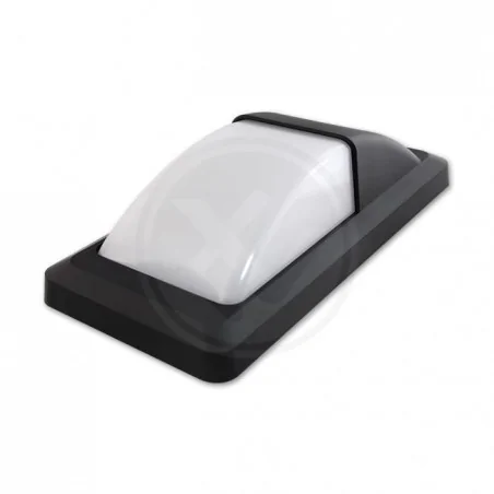 Kinkiety-ogrodowe - czarny kinkiet 2xg9 perso ip65 4270 lvt 