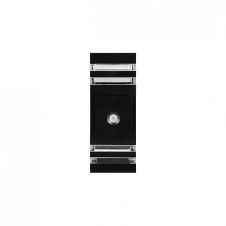 Kinkiety-ogrodowe - czarny kiniet ogrodowy gu10 inez ip65 1769 lvt 