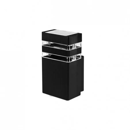 Kinkiety-ogrodowe - czarny kinkiet ogrodowy gu10 inez ip65 1775 lvt 