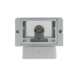 Kinkiety-ogrodowe - szary kinkiet ogrodowy 2xgu10 inez duo ip54 0653 lvt 