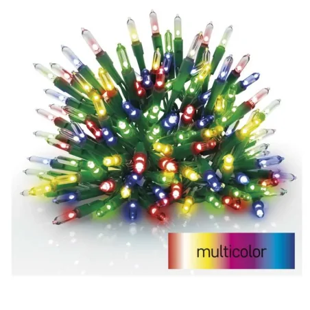 Oswietlenie-choinkowe - lampki choinkowe kolorowe światło classic chain tradycyjne 120 led 17,85m ip44 d4am11 emos 