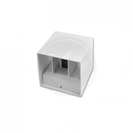 Kinkiety-ogrodowe - biały kinkiet elewacyjny led kira 6w ip54 6895 lvt 