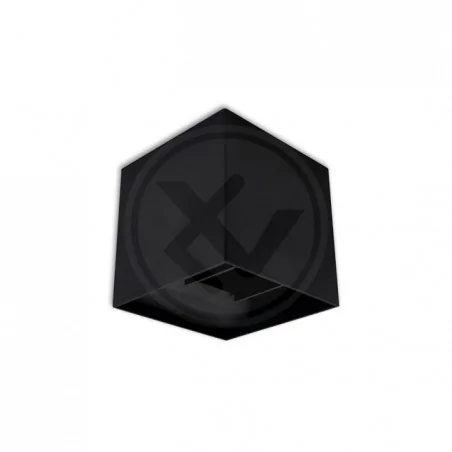 Kinkiety-ogrodowe - czarny kinkiet elewacyjny led kira 6w ip54 1458 lvt 