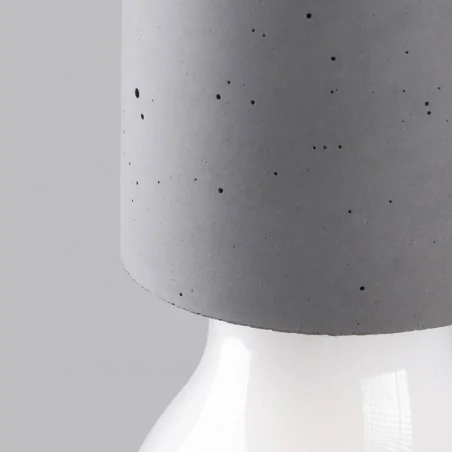 Oswietlenie-sufitowe - szaro-czarny żyrandol neso 5 e27 sl.1161 sollux lighting 