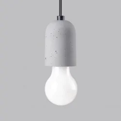 Kinkiety-do-salonu - szaro-czarny kinkiet neso e27 sl.1163 sollux lighting 