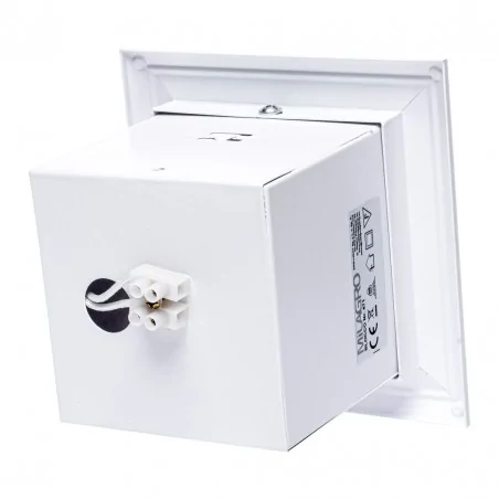 Oswietlenie-sufitowe - oprawa podtynkowa kwadratowa gu10 1x7w blocco ml471 eko-light 