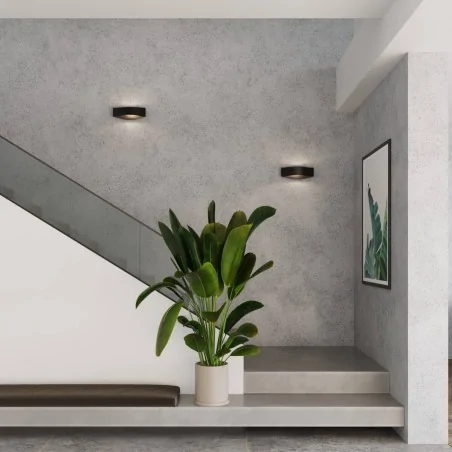 Kinkiety-do-salonu - czarny kinkiet toni g9 sl.1189 sollux lighting 