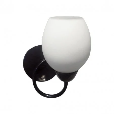 Kinkiety-do-salonu - kinkiet czarno-biały 60w e27 vigo ml3502 eko-light 