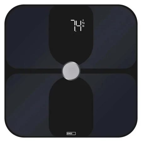 Wagi-kuchenne-i-lazienkowe - ev112 gosmart waga łazienkowa z pomiarem bmi, tkanki tłuszczowej wody i mięśni tuya  emos 