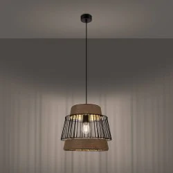 Oswietlenie-sufitowe - lampa wisząca brilo e27 sl.1253 sollux lighting 