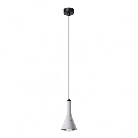 Oswietlenie-sufitowe - betonowa lampa wisząca rea 1 e14 sl.1223 sollux lighting 