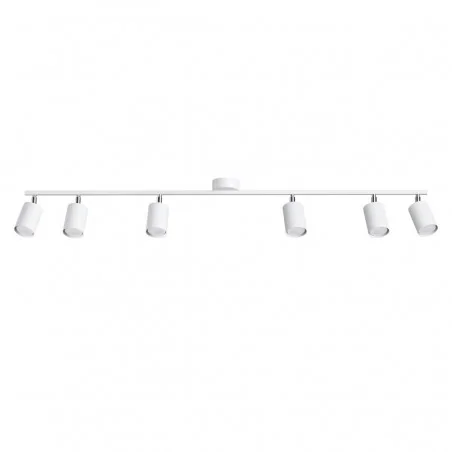 Oswietlenie-sufitowe - biała listwa sufitowa lemmi 6xgu10 sl.1228 sollux lighting 