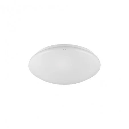 Plafony - 04158 stig c e27 mvs plafoniera biała na wymienne źródło światła e27 z czujnikiem ruchu ip20 ideus 