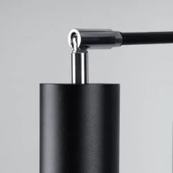 Oswietlenie-sufitowe - czarny żyrandol lemmi 6xgu10 sl.1207 sollux lighting 
