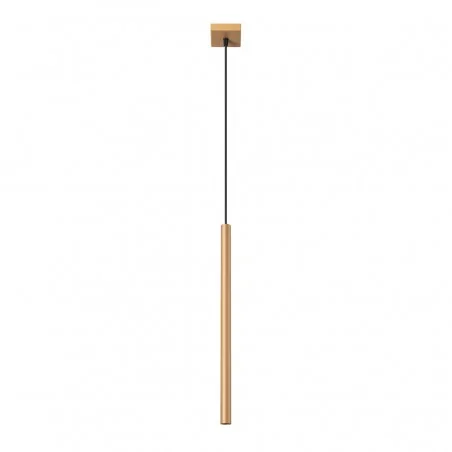 Oswietlenie-sufitowe - złota lampa wisząca pastelo 1 g9 sl.1170 sollux lighting 