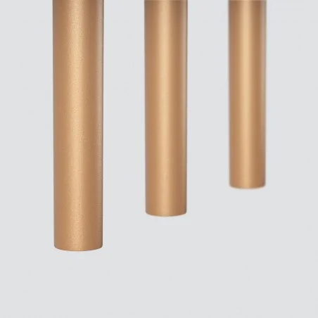 Oswietlenie-sufitowe - złota lampa wisząca pastelo 3xg9 sl.1171 sollux lighting 