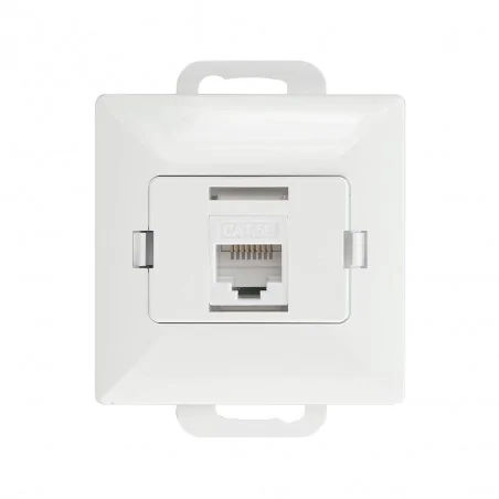 Gniazda-komputerowe - gniazdo komputerowe pojedyncze rj45 kat.5 niekranowane perła abex 