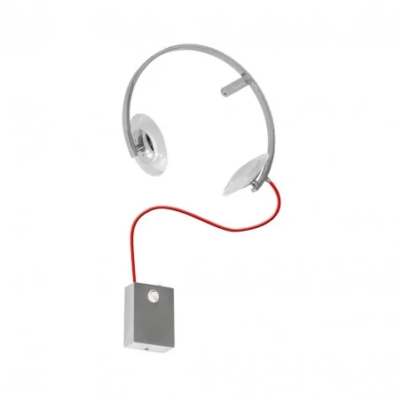 Kinkiety-do-pokoju-dziecka - kinkiet w formie słuchawek led 2x5w 4000k tune ml018 eko-light 