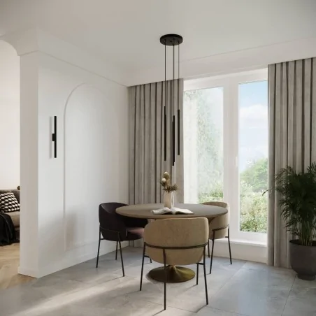 Kinkiety-do-salonu - czarny kinkiet pastelo 2xg9 sl.1178 sollux lighting 