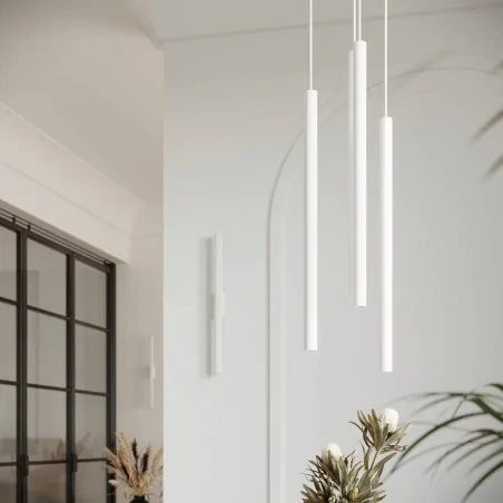 Kinkiety-do-salonu - biały kinkiet pastelo 2xg9 sl.1177 sollux lighting 