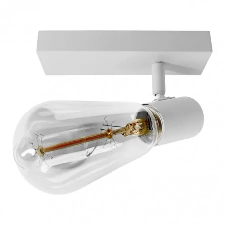 Kinkiety-do-salonu - spot ścienno-sufitowy w kolorze białym e27 rio sp 1 ad-op-6429we27 orno 