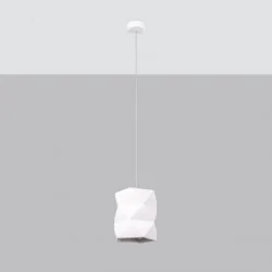 Oswietlenie-sufitowe - ceramiczna lampa wisząca e27 gobi sl.1250 sollux lighting 