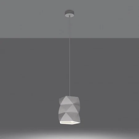 Oswietlenie-sufitowe - ceramiczna lampa wisząca e27 gobi sl.1250 sollux lighting 
