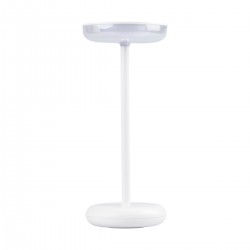 Lampki-biurkowe - lampa stołowa bezprzewodowa w kolorze białym ip44 fluxy led 37310 kanlux