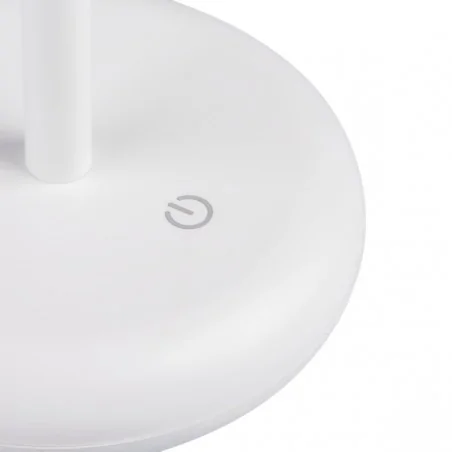 Lampki-biurkowe - lampa stołowa bezprzewodowa w kolorze białym ip44 fluxy led 37310 kanlux 