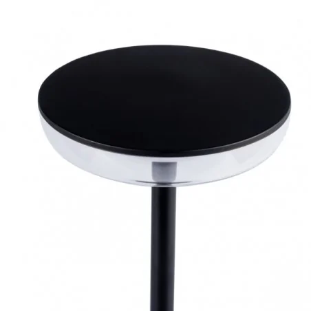 Lampki-biurkowe - czarna lampka stołowa led max.1,7w ip44 fluxury 37311kanlux 