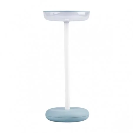 Lampki-biurkowe - niebieska lampka stołowa bezprzewodowa led max.1,7w 3000k fluxy 37312 kanlux 