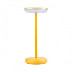 Lampki-biurkowe - nowoczesna lampa stołowa led żółta max.1,7w 3000k ip44 fluxy  37314 kanlux