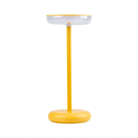 Lampki-biurkowe - nowoczesna lampa stołowa led żółta max.1,7w 3000k ip44 fluxy  37314 kanlux 